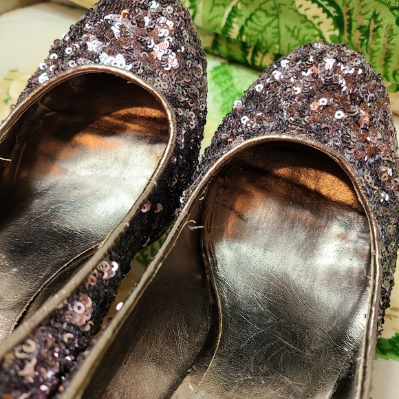 ✨ STEVE MADDEN 🌌 pinup sequins sparkles princess barbie platform high heels!🖤 - Picture 6 of 14